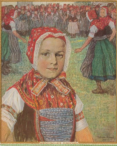 Wendish Girl by William Krause